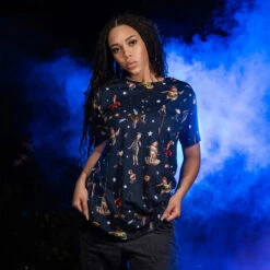 Coraline AOP T-Shirt - Cakeworthy