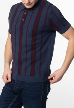 Marmot Blue Knit Polo - Merc