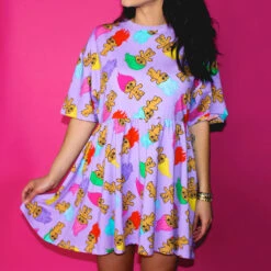 Good Luck Trolls Smock Dress - Cakeworthy -HELL BUNNY SHOP 1 1024x1024 04129a35 a706 4cb1 9d93 bdec171403ed