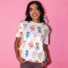Strawberry Shortcake AOP Print T-Shirt - Cakeworthy
