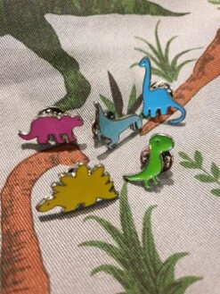 Adventure Dinosaur Grey Pinafore - Run & Fly (Last Available) -HELL BUNNY SHOP 20190913 141658