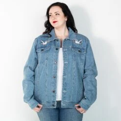 Snow White And The Seven Dwarves Anniversary Denim Jacket - Cakeworthy -HELL BUNNY SHOP 28 1