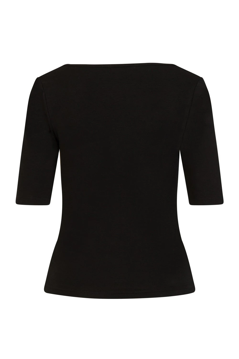 Philipa Black 3/4 Length Sleeved Top - Hell Bunny (Last Available) 5 Philipa Black 3/4 Length Sleeved Top - Hell Bunny (Last Available) - Image 3