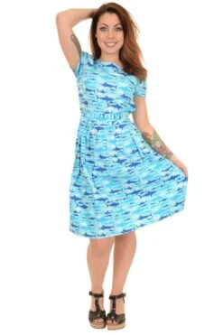 Shark Jaws Fish Tea Party Dress - Run & Fly (Last Available)