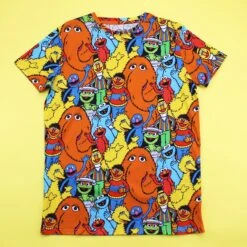 Sesame Street AOP T-Shirt - Cakeworthy -HELL BUNNY SHOP 7 e0cd9b99 1147 47d0 9846 69dbbe086c13