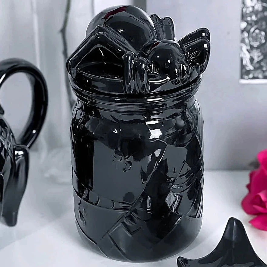 Arachnid Ceramic Jar - Killstar 5 Arachnid Ceramic Jar - Killstar - Image 3