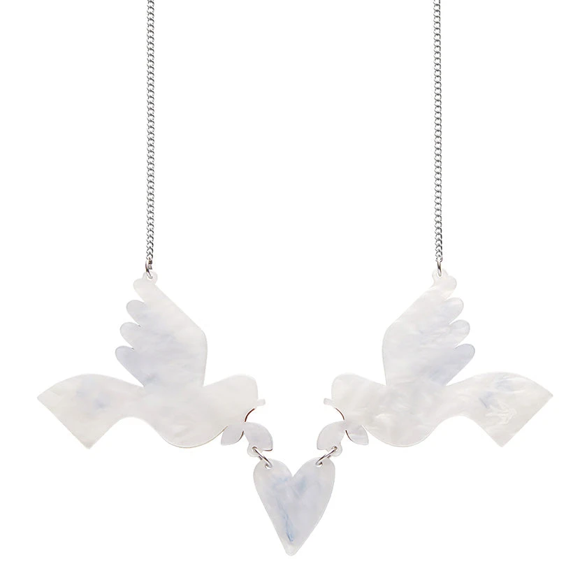 Peace & Love Necklace - Erstwilder Modern Holiday 8 Peace & Love Necklace - Erstwilder Modern Holiday - Image 6