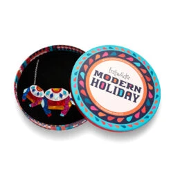 Seasonal Sweater Necklace - Erstwilder Modern Holiday -HELL BUNNY SHOP AS1NS02SeasonalSweatersNecklace 3