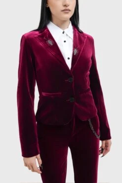 Recently Deceased Shrunken Blazer - Killstar X Beetlejuice 21 Recently Deceased Shrunken Blazer - Killstar X Beetlejuice -HELL BUNNY SHOP BLAZER1