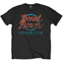 David Bowie 1978 World Tour T-Shirt