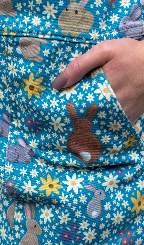 Bunny Meadow Dungarees - Run & Fly 4 Bunny Meadow Dungarees - Run & Fly - Image 2