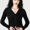 Chiroptera Cardigan - Killstar 2 Chiroptera Cardigan - Killstar -HELL BUNNY SHOP CHIROPTERA CARDIGAN W B