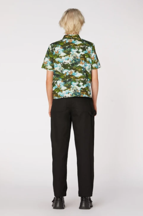 Butterfly Scenic Cotton Blouse - Dangerfield 5 Butterfly Scenic Cotton Blouse - Dangerfield - Image 3