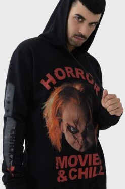 Farewell Pal Hoodie - Killstar X Chucky -HELL BUNNY SHOP CopyofFAREWELL PAL HOODIE M B