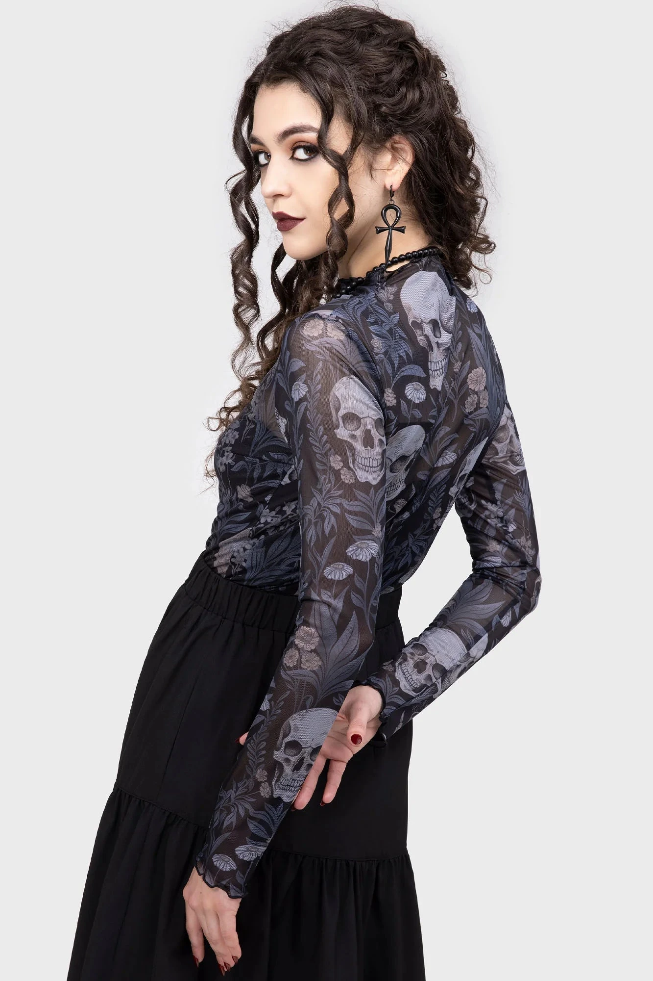 Death's Head Top - Killstar 4 Death's Head Top - Killstar - Image 2