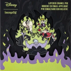 Villains Limited Edition 3" Layered Pin - Loungefly [Last Available] -HELL BUNNY SHOP Disney Villainesses Limited Edition Loungefly Pin