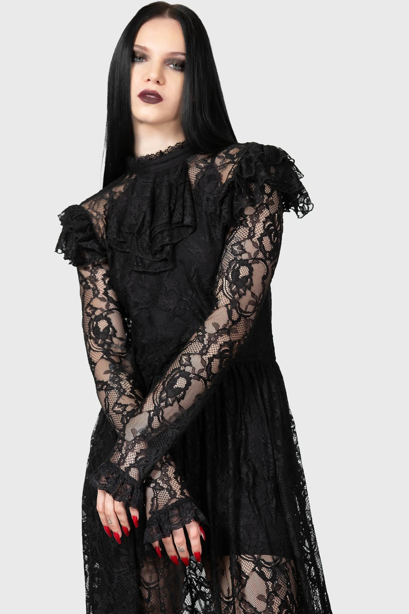 Enmity Maxi Dress - Killstar 5 Enmity Maxi Dress - Killstar - Image 3