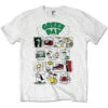 Green Day Dookie RRHOF T-Shirt 2 Green Day Dookie RRHOF T-Shirt -HELL BUNNY SHOP GDTS13MW