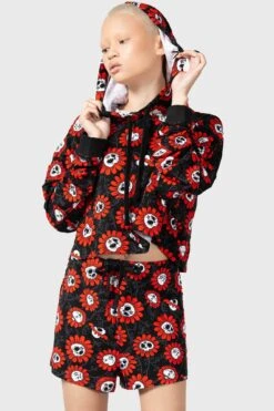 Gloom Daze Crop Hoodie - Killstar