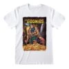 Goonies Poster T-Shirt -HELL BUNNY SHOP GOO01455TSW TheGoonies Poster UnisexWhiteTee