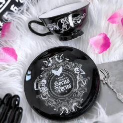 Cast Spells Teacup & Saucer - Killstar -HELL BUNNY SHOP HOCUS POCUS TEACUP SAUCER x1600 079680a9 836b 4df0 9923 a93fec1dac86