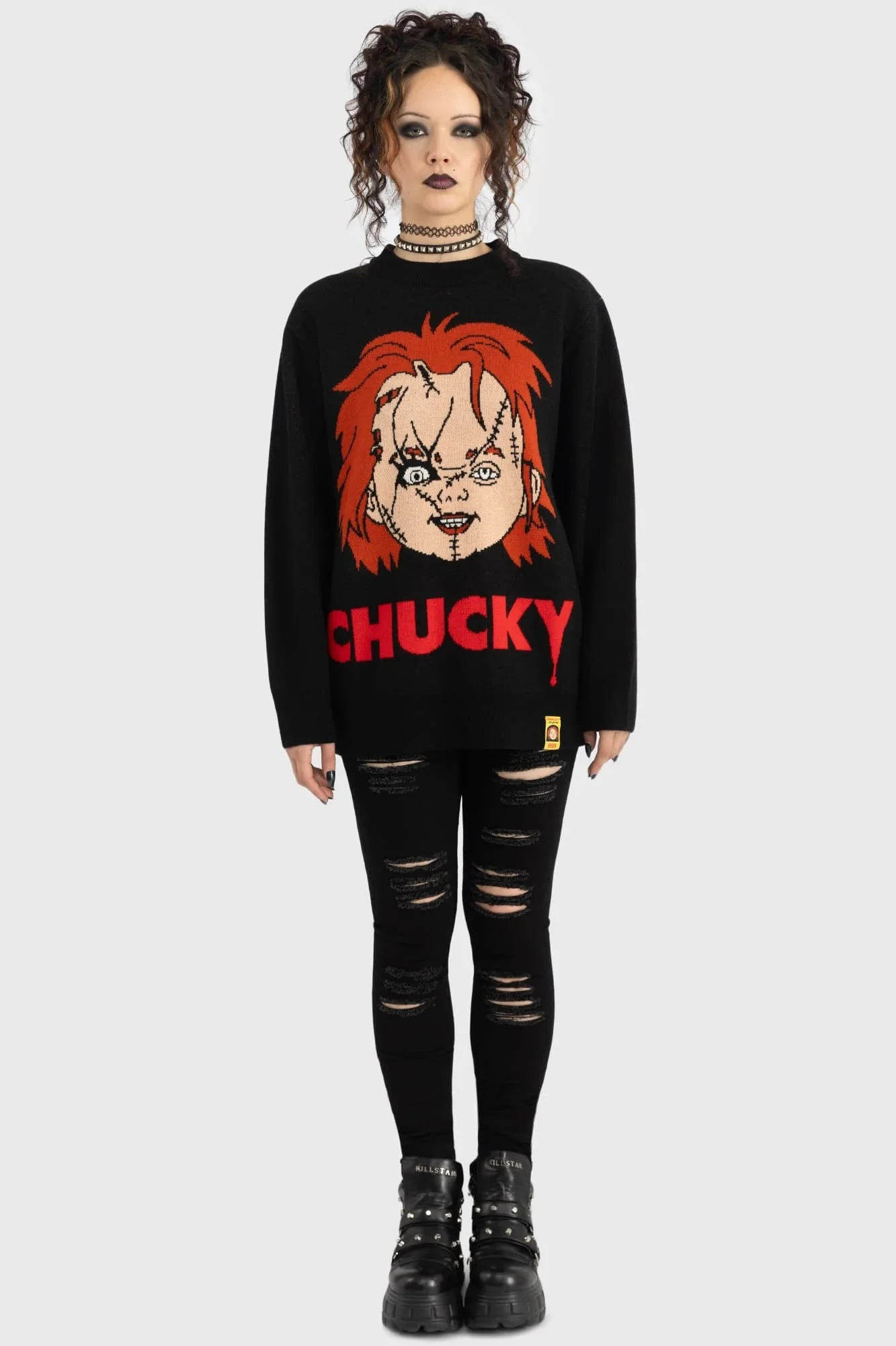 I Like To Be Hugged Sweater - Killstar X Chucky 3 I Like To Be Hugged Sweater - Killstar X Chucky