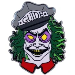 Beetlejuice Guide Enamel Pin - Cakeworthy