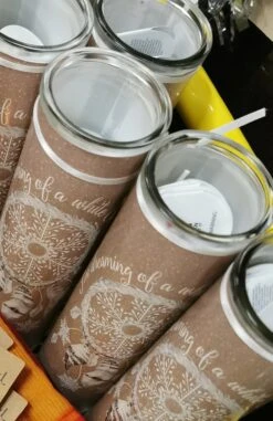 Christmas Tall Candle Dreamcatcher - Temerity Jones