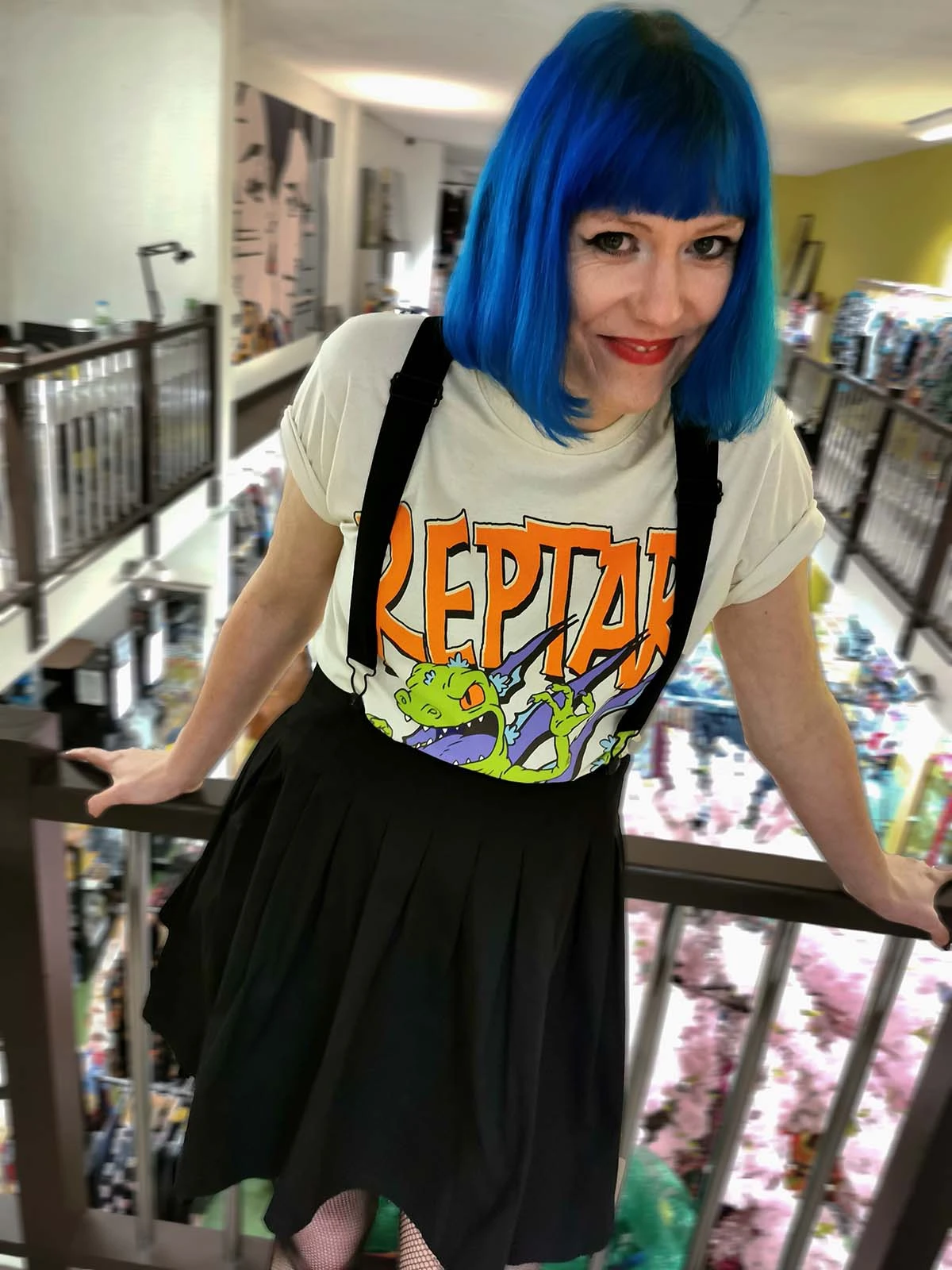 No Rules Pleated Twill Pinafore - Dangerfield 5 No Rules Pleated Twill Pinafore - Dangerfield - Image 3