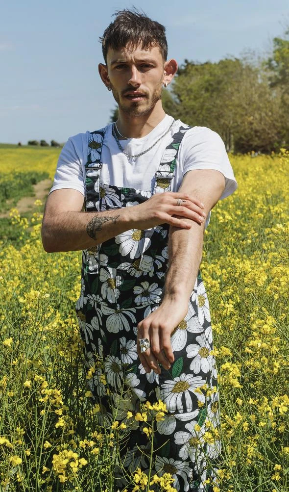 Daisy Black Dungarees - Run & Fly 9 Daisy Black Dungarees - Run & Fly - Image 7