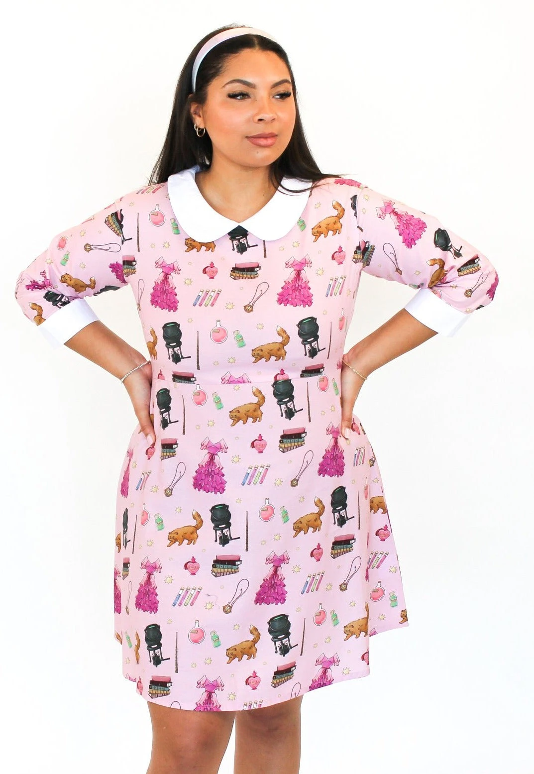 Harry Potter Hermione Collared Dress - Cakeworthy 3 Harry Potter Hermione Collared Dress - Cakeworthy