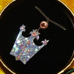 The Good Witch Glinda's Crown Necklace- Erstwilder Wizard Of Oz 11 The Good Witch Glinda's Crown Necklace- Erstwilder Wizard Of Oz -HELL BUNNY SHOP IMG E1679