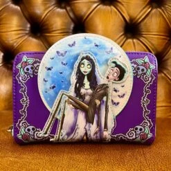 Corpse Bride Moon Zip Around Wallet - Loungefly