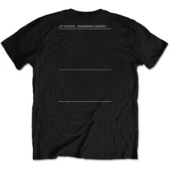 Joy Division Unknown Pleasures Back Print T-Shirt -HELL BUNNY SHOP JDTS01MB BACK