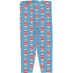 Children's Ice Cream Cropped Leggings - Maxomorra