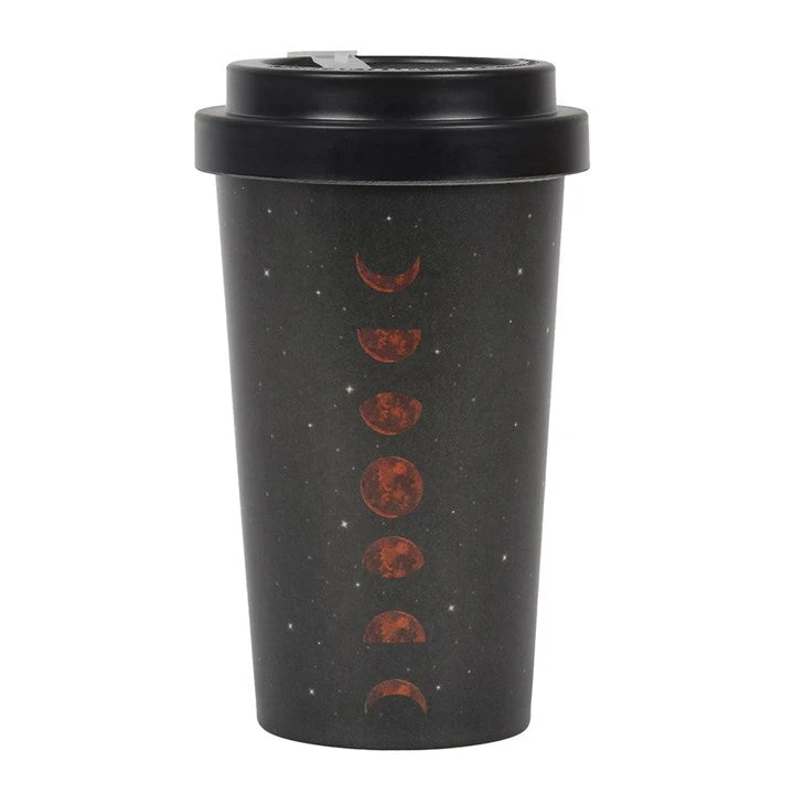 Moon Phases Bamboo Eco Travel Mug 3 Moon Phases Bamboo Eco Travel Mug