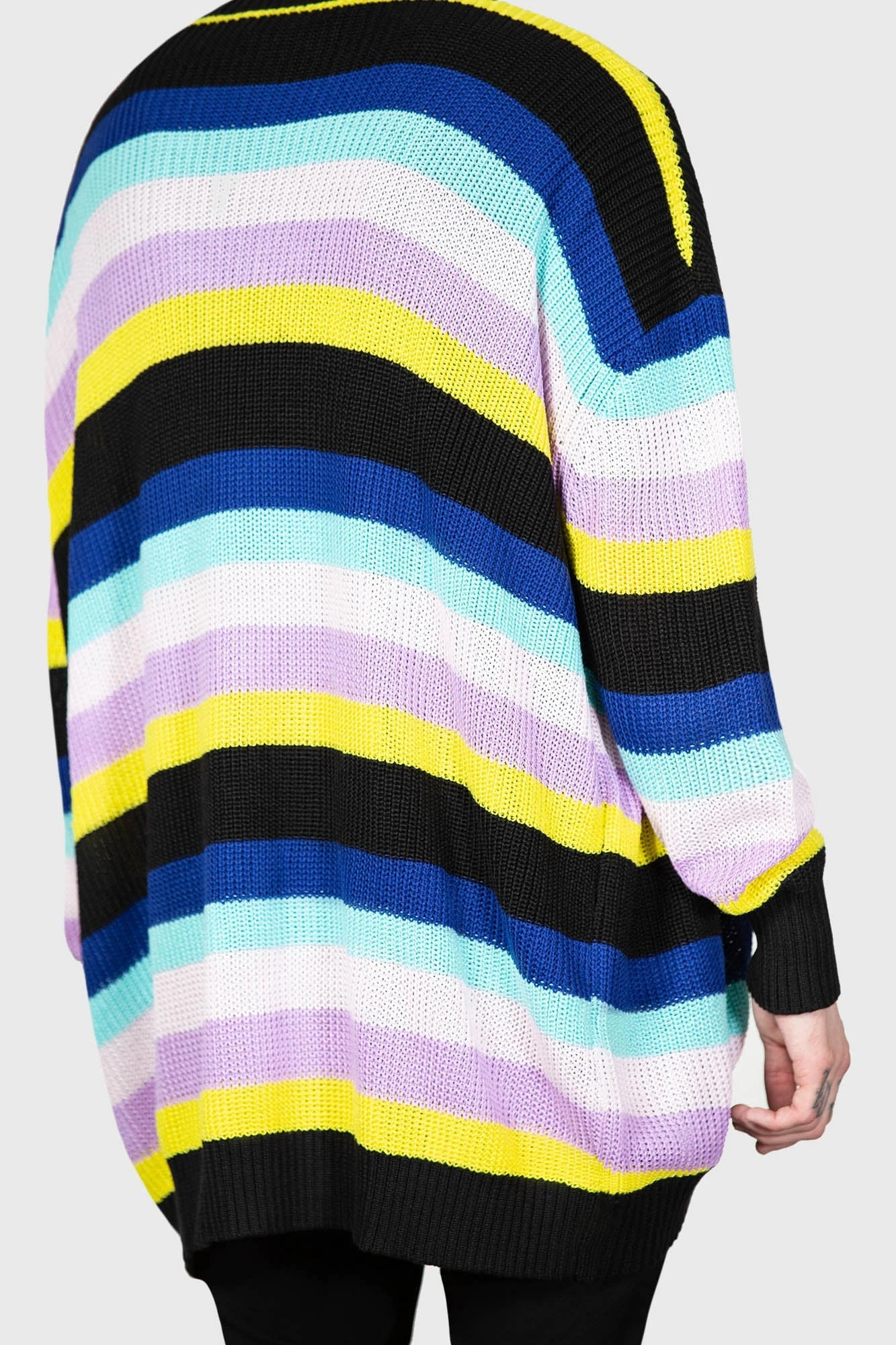 Neon Rainbow Cardigan - Killstar 8 Neon Rainbow Cardigan - Killstar - Image 6