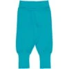 Children's Turquoise Rib Pants Trousers - Maxomorra