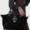 Quiet Meadow Handbag - Killstar 2 Quiet Meadow Handbag - Killstar -HELL BUNNY SHOP QUIET MEADOW BAG W B