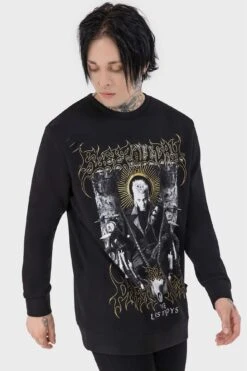 Sleep All Day Sweatshirt - Killstar X Lost Boys -HELL BUNNY SHOP SLEEP ALL DAY SWEATSHIRT W E