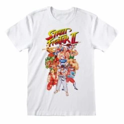 Streetfighter 2 - Group Shot White T-shirt