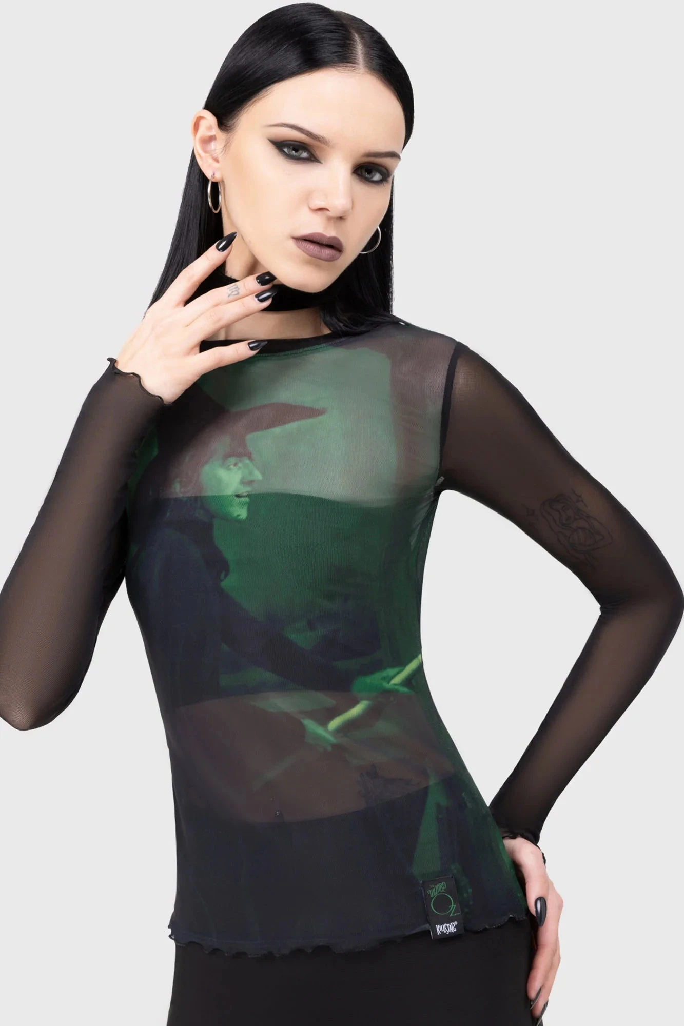 Truly Wicked Mesh Top - Wizard Of Oz X Killstar 8 Truly Wicked Mesh Top - Wizard Of Oz X Killstar - Image 6