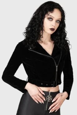 Twilight Goddess Biker Jacket - Killstar