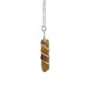 Wire Wrapped Tiger Eye Pencil Pendant -HELL BUNNY SHOP VN 4402 PDT PCL WWR 25MM TGE B 774 1641812151