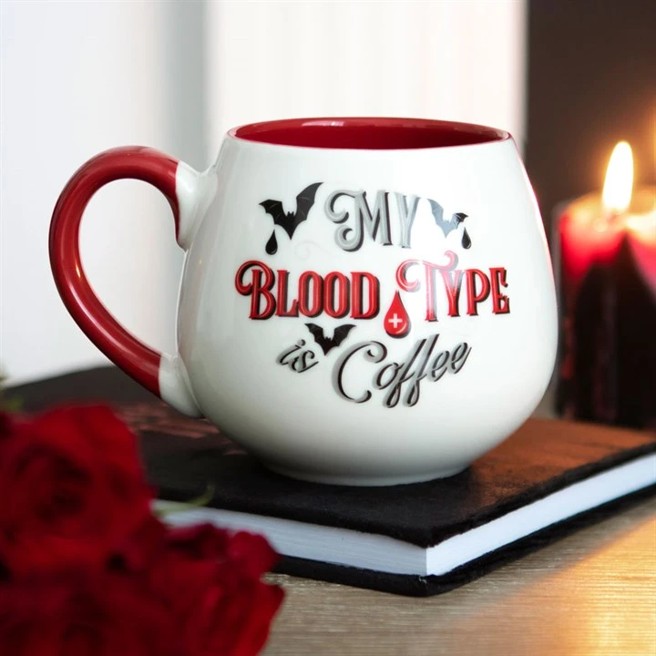 My Blood Type Is Coffee Rounded Mug 4 My Blood Type Is Coffee Rounded Mug - Image 2