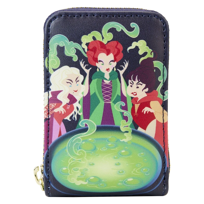 Hocus Pocus Sanderson Sisters Cauldron Accordion Wallet - Loungefly 3 Hocus Pocus Sanderson Sisters Cauldron Accordion Wallet - Loungefly