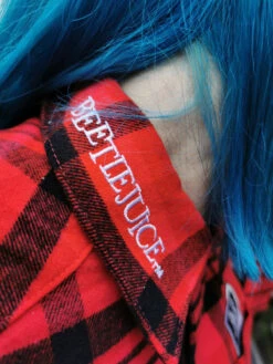 Beetlejuice Lydia Strange And Unusual Flannel Shirt - Cakeworthy 9 Beetlejuice Lydia Strange And Unusual Flannel Shirt - Cakeworthy -HELL BUNNY SHOP bjshirt4