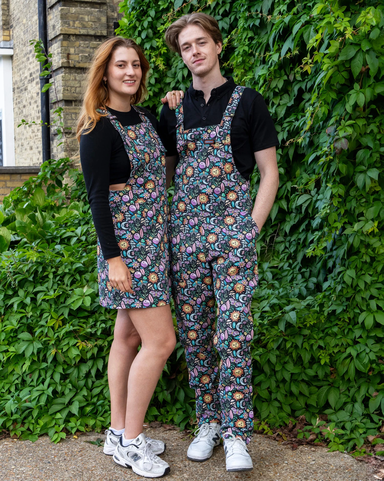 Boho Summer Stretch Twill Dungarees - Run & Fly 7 Boho Summer Stretch Twill Dungarees - Run & Fly - Image 5