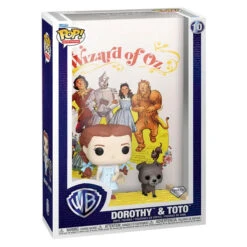 FUNKO Wizard Of Oz Movie Poster : Dorothy & Toto Pop Vinyl In Display Case