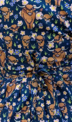 Highland Cows Belted Tea Dress With Pockets - Run & Fly -HELL BUNNY SHOP cooos3 720x e3670732 1d17 47b5 8192 5f3413e0fd59